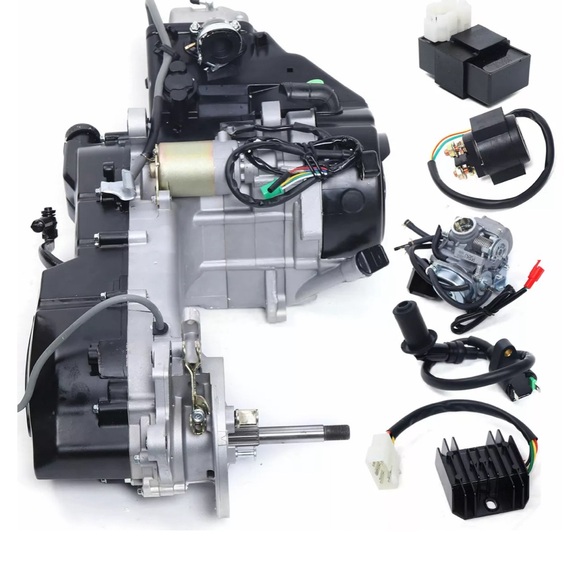 150cc GY6 ATV Go Kart Engine Motor AutoTransmission Build-in Reverse Short Case - Picture 2 of 5